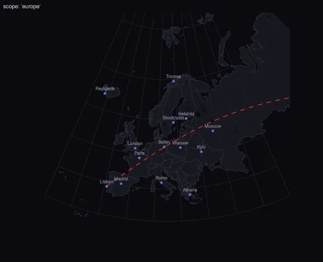 Map: scope Europe